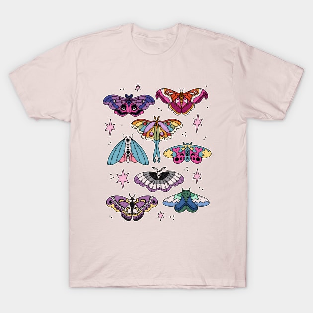 LGBTQ+ moths T-Shirt by chiaraLBart